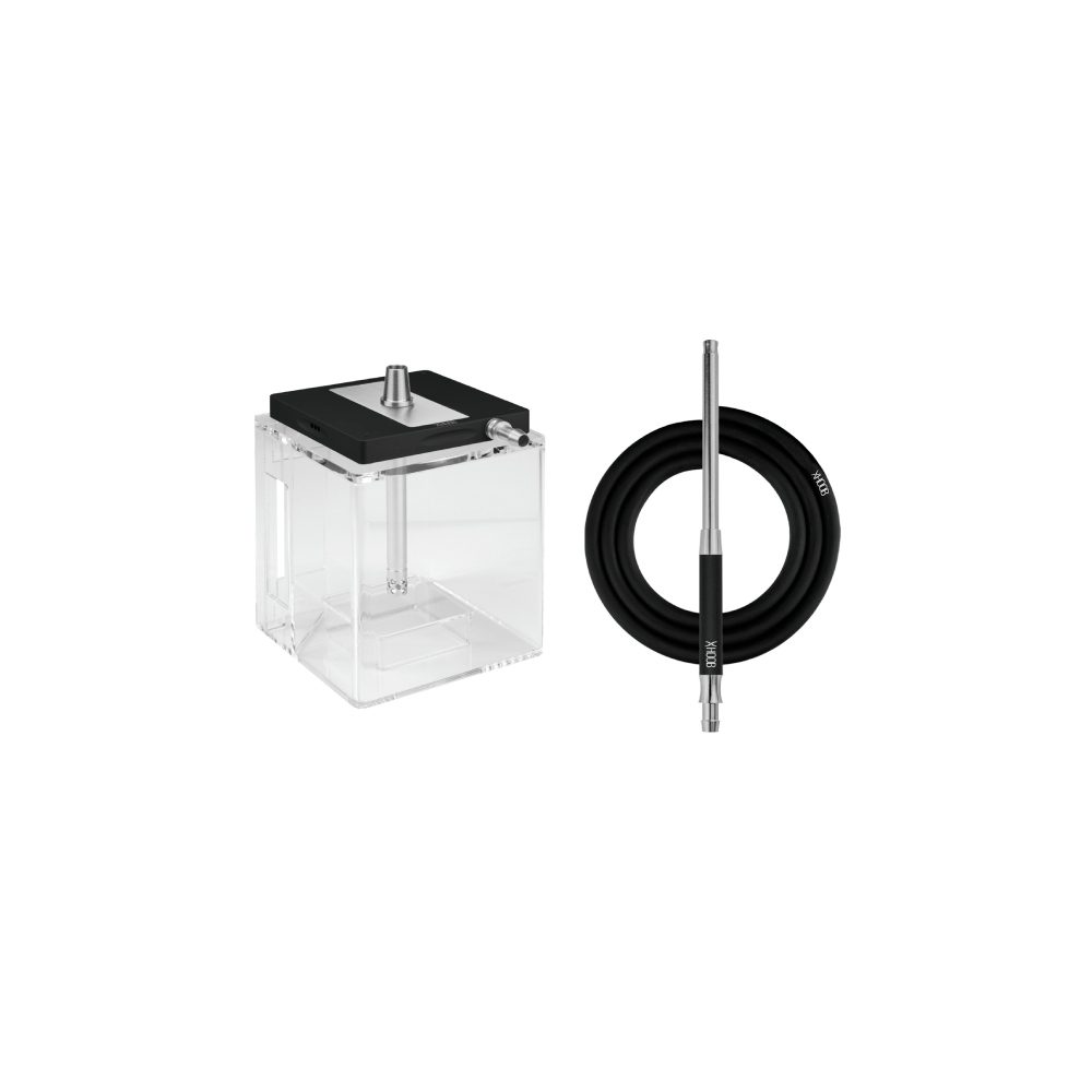 Кальян Hoob subAtom (black/stainless steel)