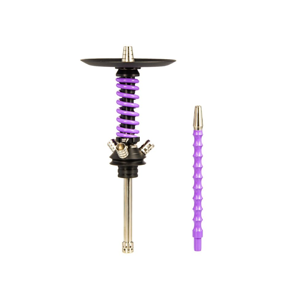 Кальян Mamay Customs Coilovers MICRO (черный/сиреневый)