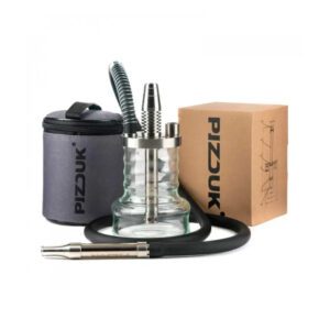 Кальян Pizduk Hookah (grey-bag) Прозрачная Колба