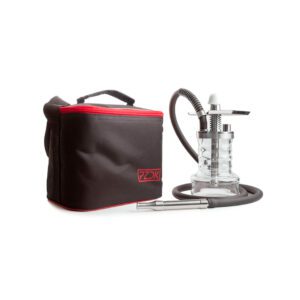 Кальян Pizduk Pro (black-bag) Прозрачная колба