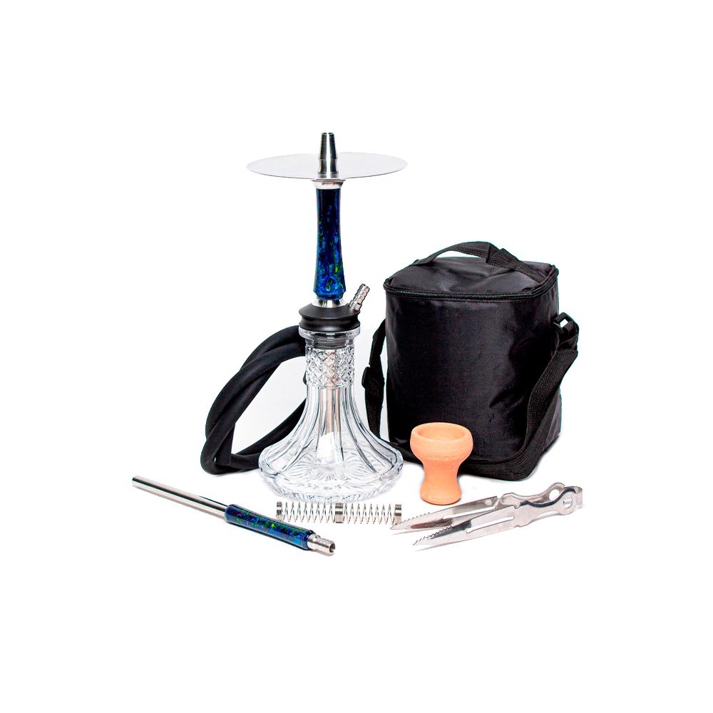 Кальян Sky Mini (blue) + сумка