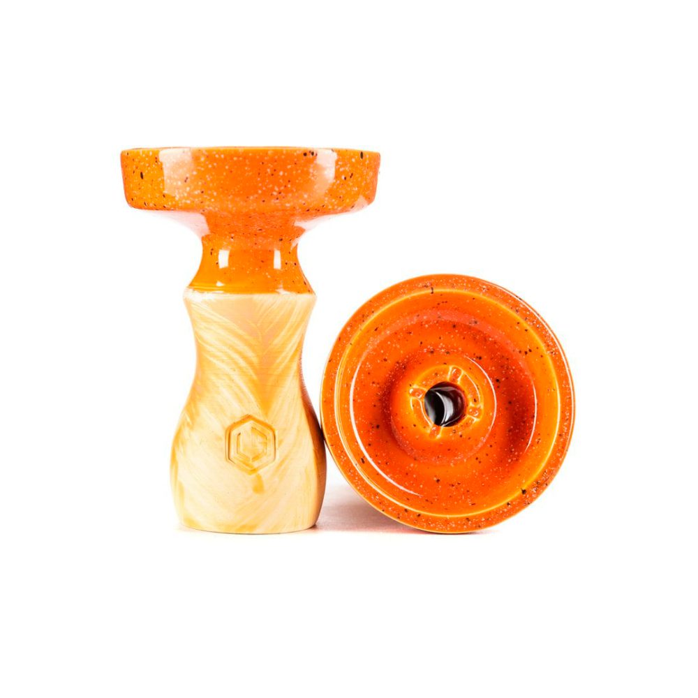 LS Flat glaze (orange juice) чаша для кальяна