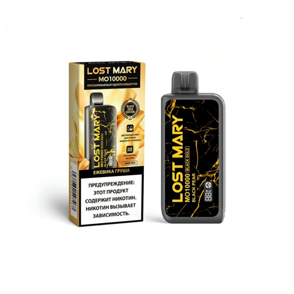 Lost Mary Black&Gold MO10000 (ежевика/груша) M