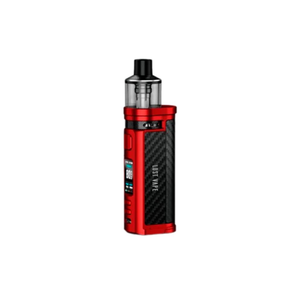 Lost Vape Centaurus Q80 (matt red/carbon fiber) электронная сигарета