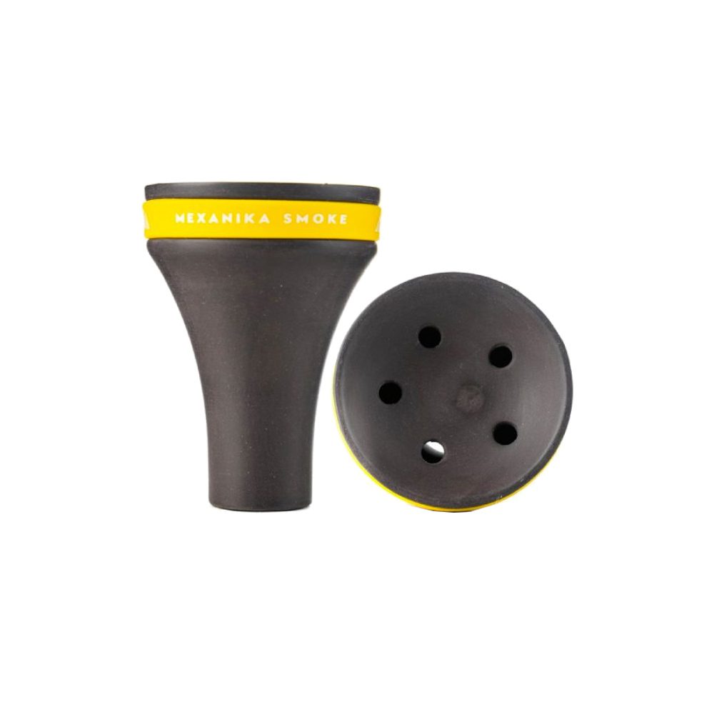 MS Fancy (черная/желтая) чаша для кальяна