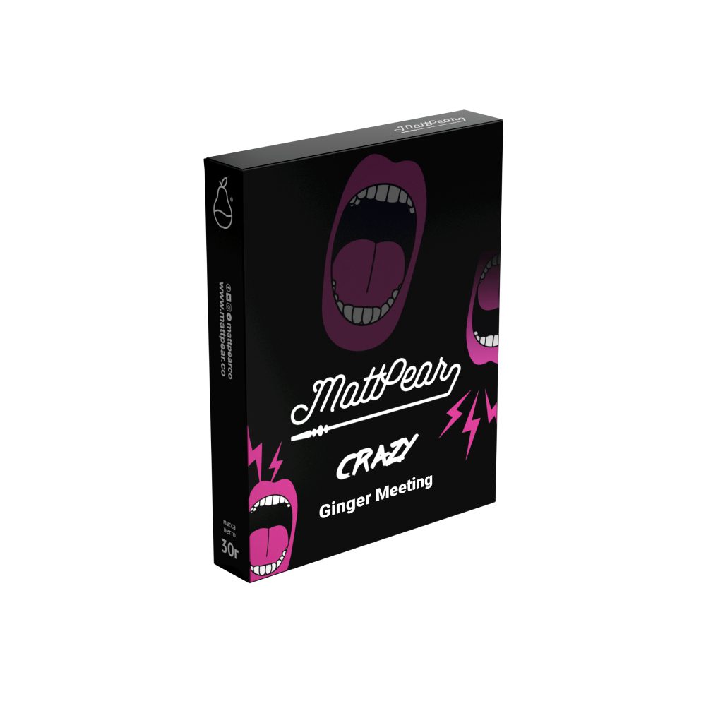 Мэтт Пир Crazy 30гр (ginger meeting) табак для кальяна