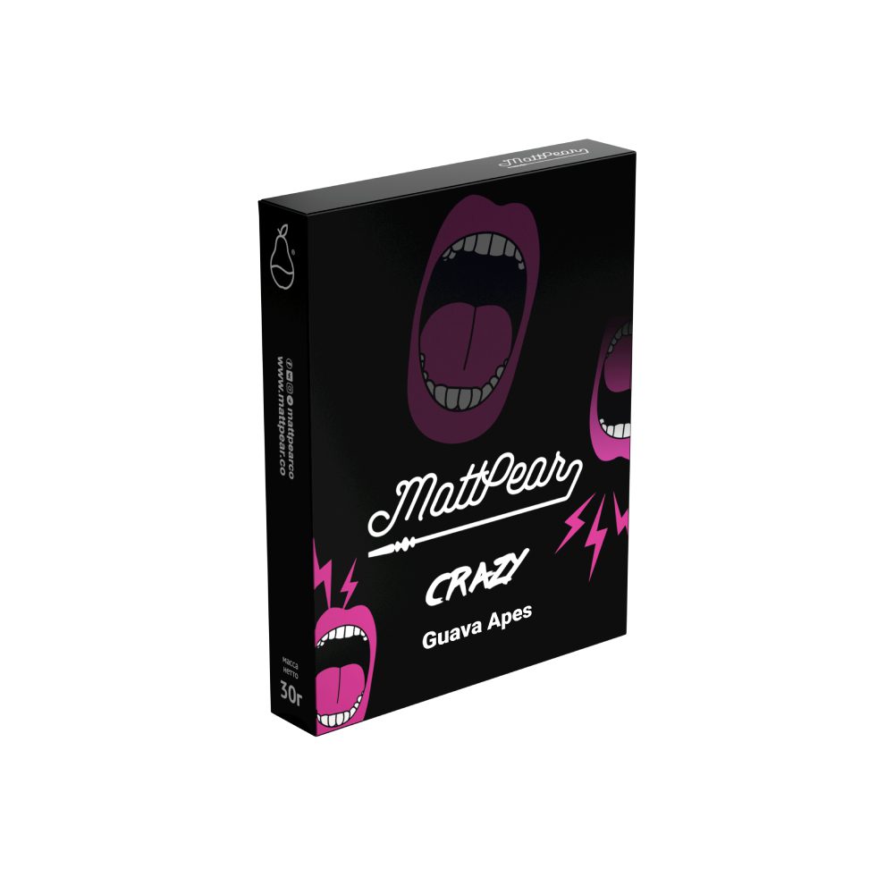 Мэтт Пир Crazy 30гр (guava apes) табак для кальяна