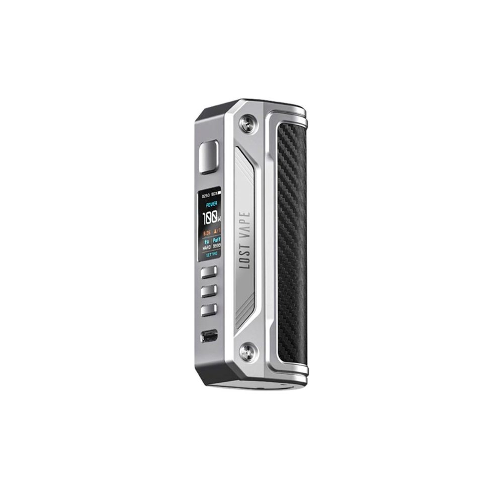 Боксмод Lost vape Thelema Solo (ss/carbon fiber)