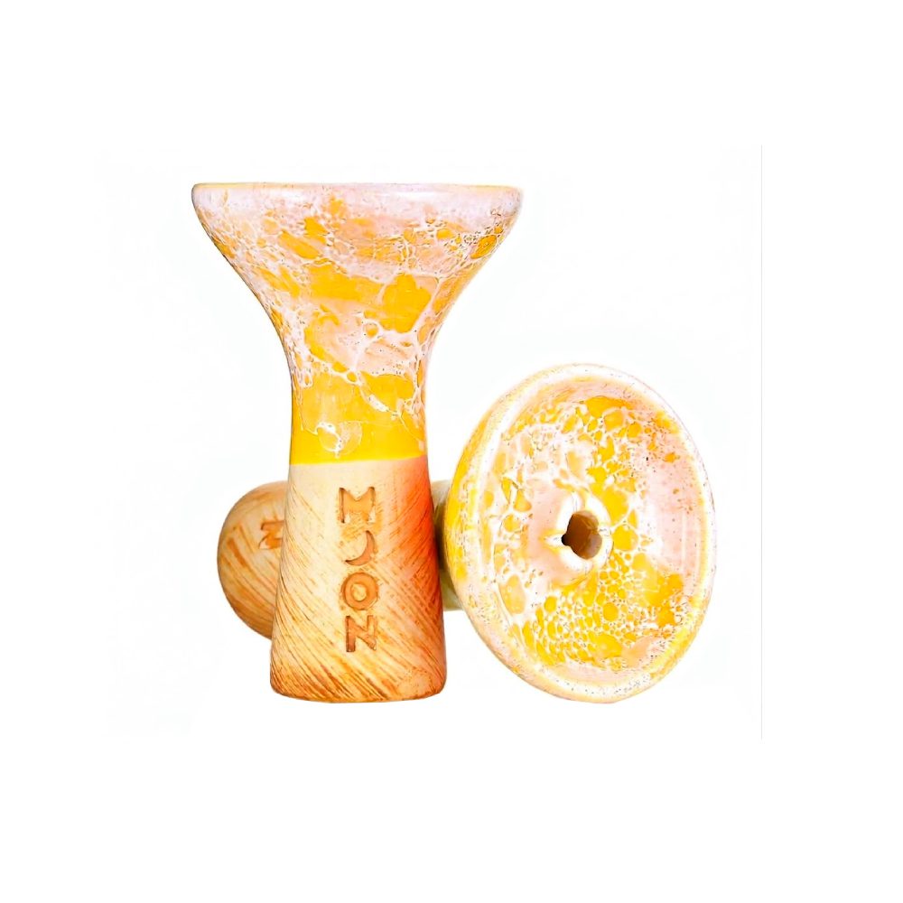 Moon Phunnel Marble (yellow black) чаша для кальяна