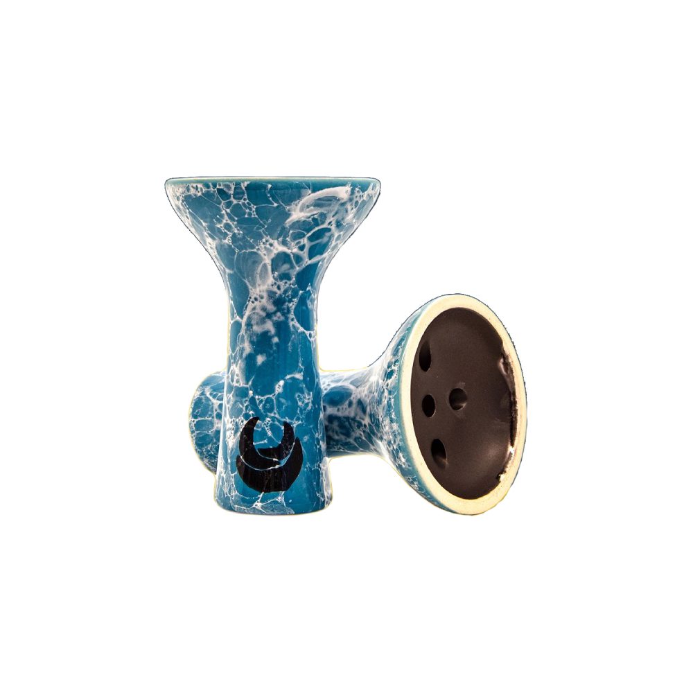 Moonrave Killer 2.0 white (dark blue) чаша для кальяна