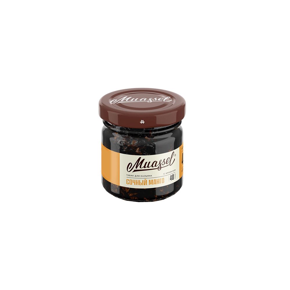Muassel 40гр 8/10 (juicy mango)