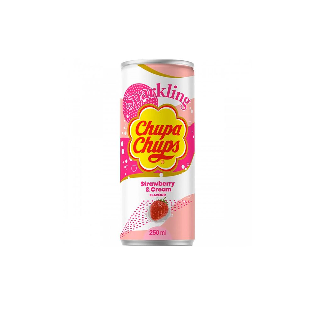 Напиток Chupa Chups (strawberry/cream) 0.25л