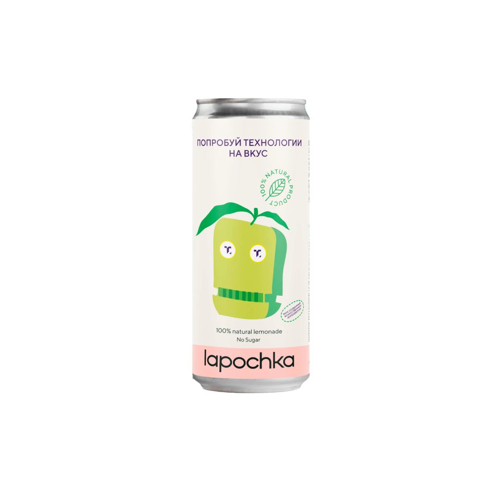 Напиток Lapochka (melon/strawberry/lemon) 0.33л