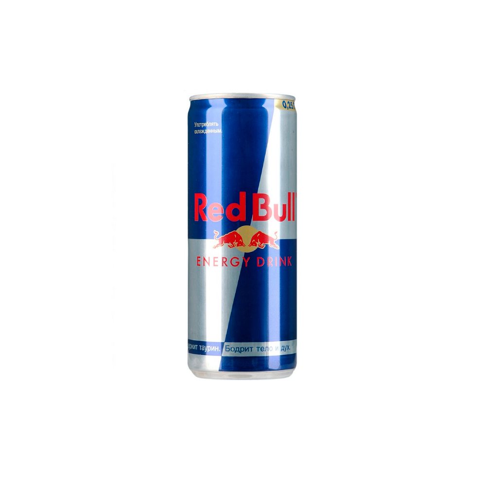 Напиток Red bull 0.250л