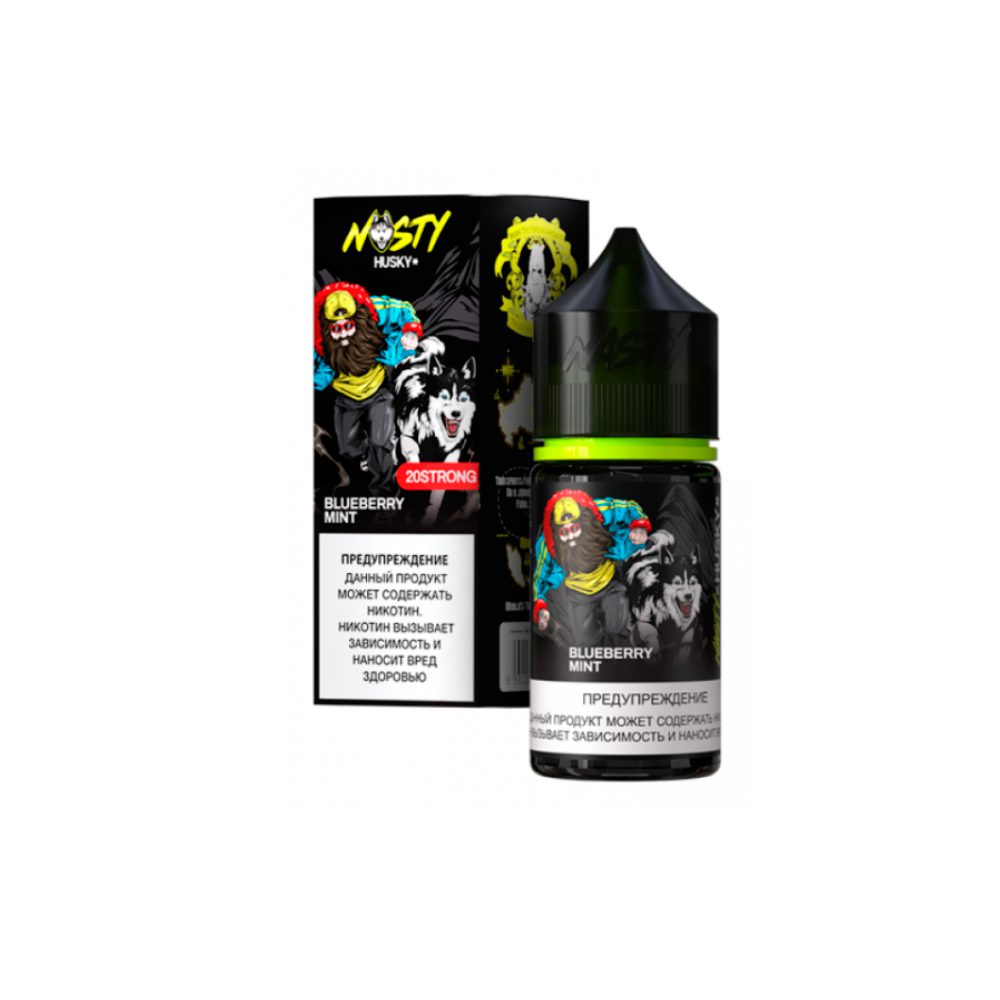 Nasty&Husky salt (blueberry/mint) 20mg M