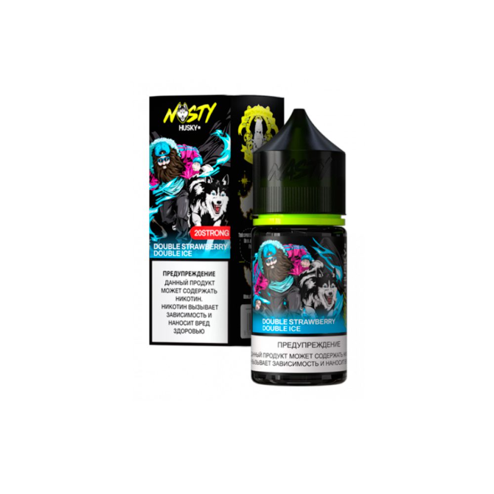 Nasty&Husky salt (double strawberry/double ice) 20mg M