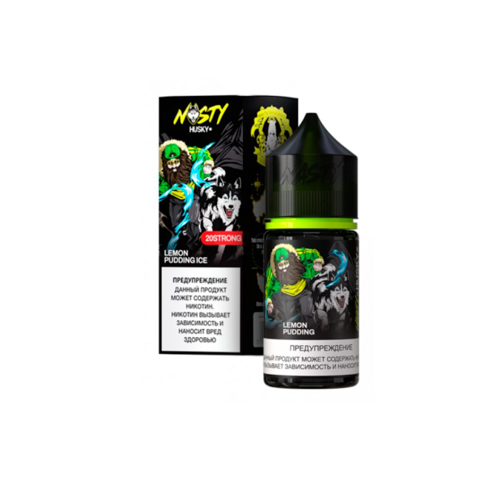 Nasty&Husky salt (lemon/pudding) 20mg M