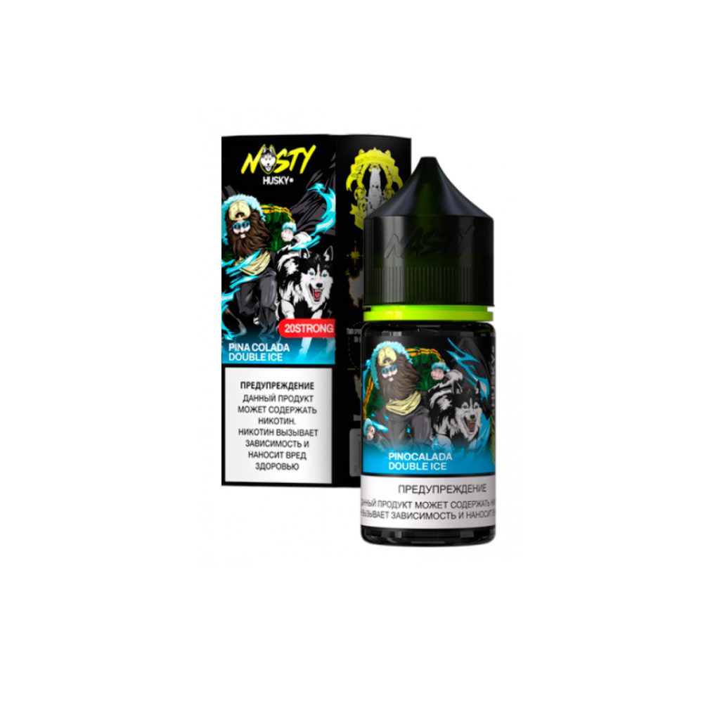 Nasty&Husky salt (pinacolada/double ice) 20mg M