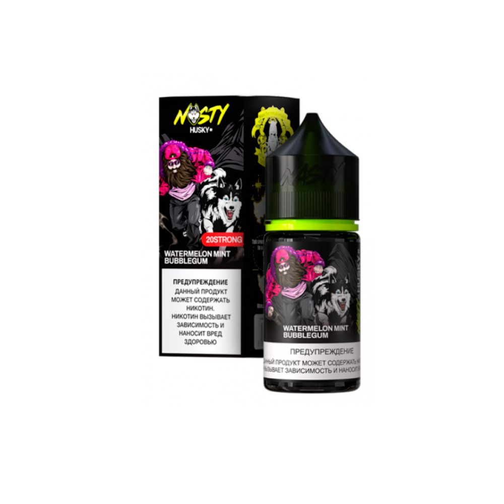 Nasty&Husky salt (watermelon/mint/bubblegum) 20mg M