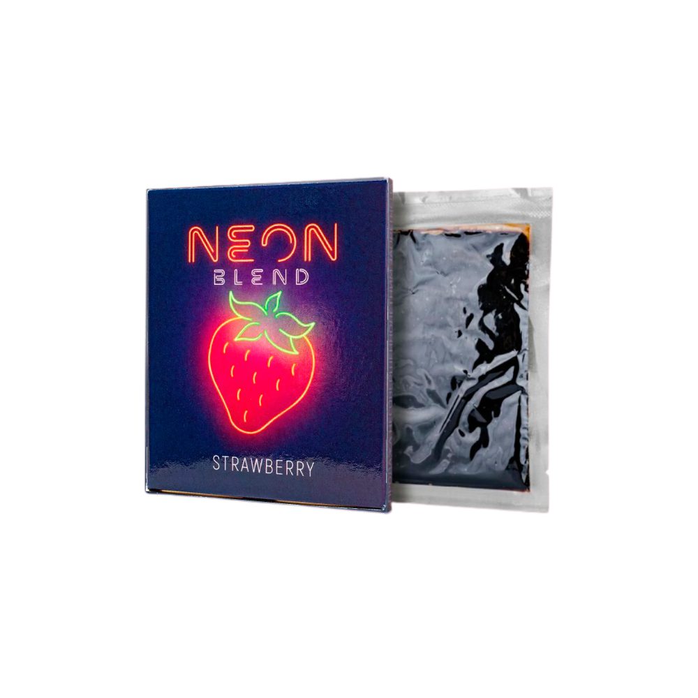 Neon LEAF 50гр (strawberry) табак для кальяна
