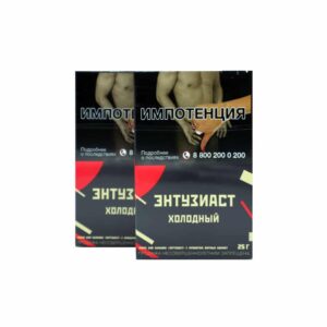 Энтузиаст 25гр (холодный) табак для кальяна