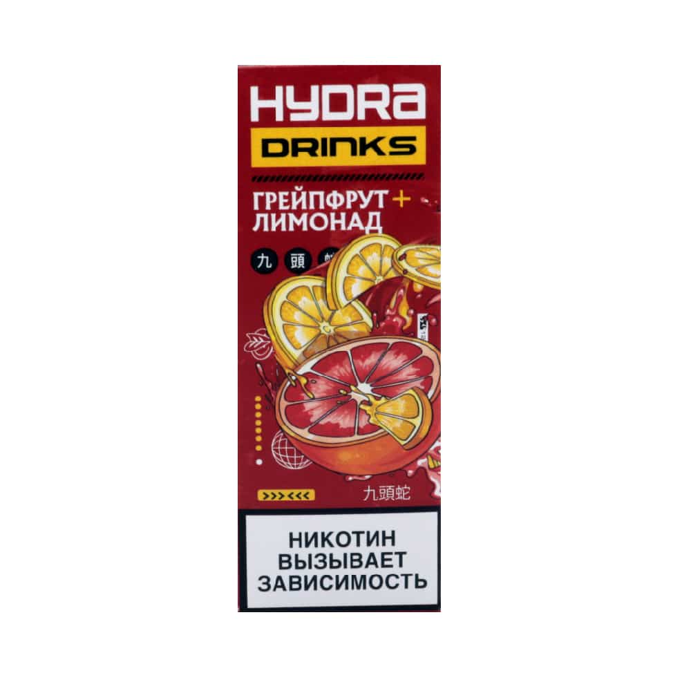 Hydra Drinks classic (грейпфрут/лимонад) 12 mg M