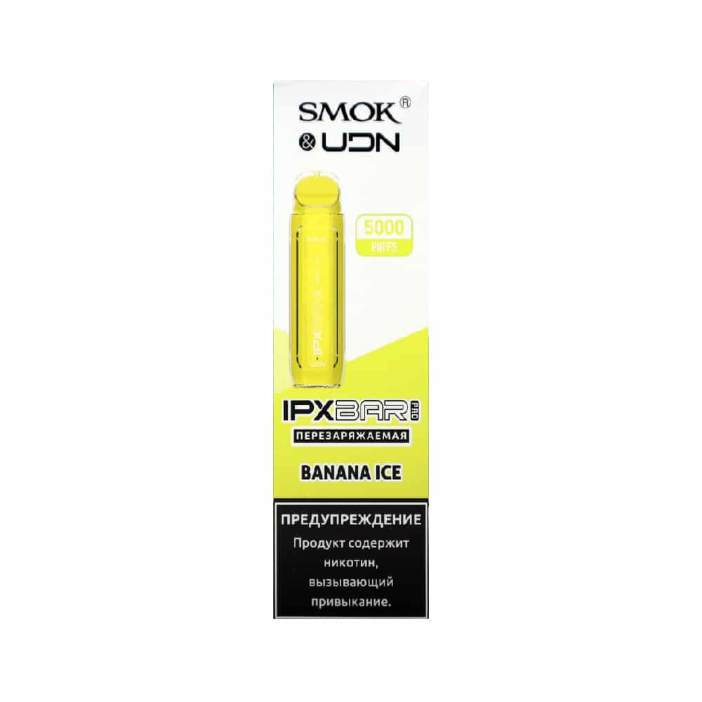 Smok & UDN IPX bar 5000 (banana ice) M