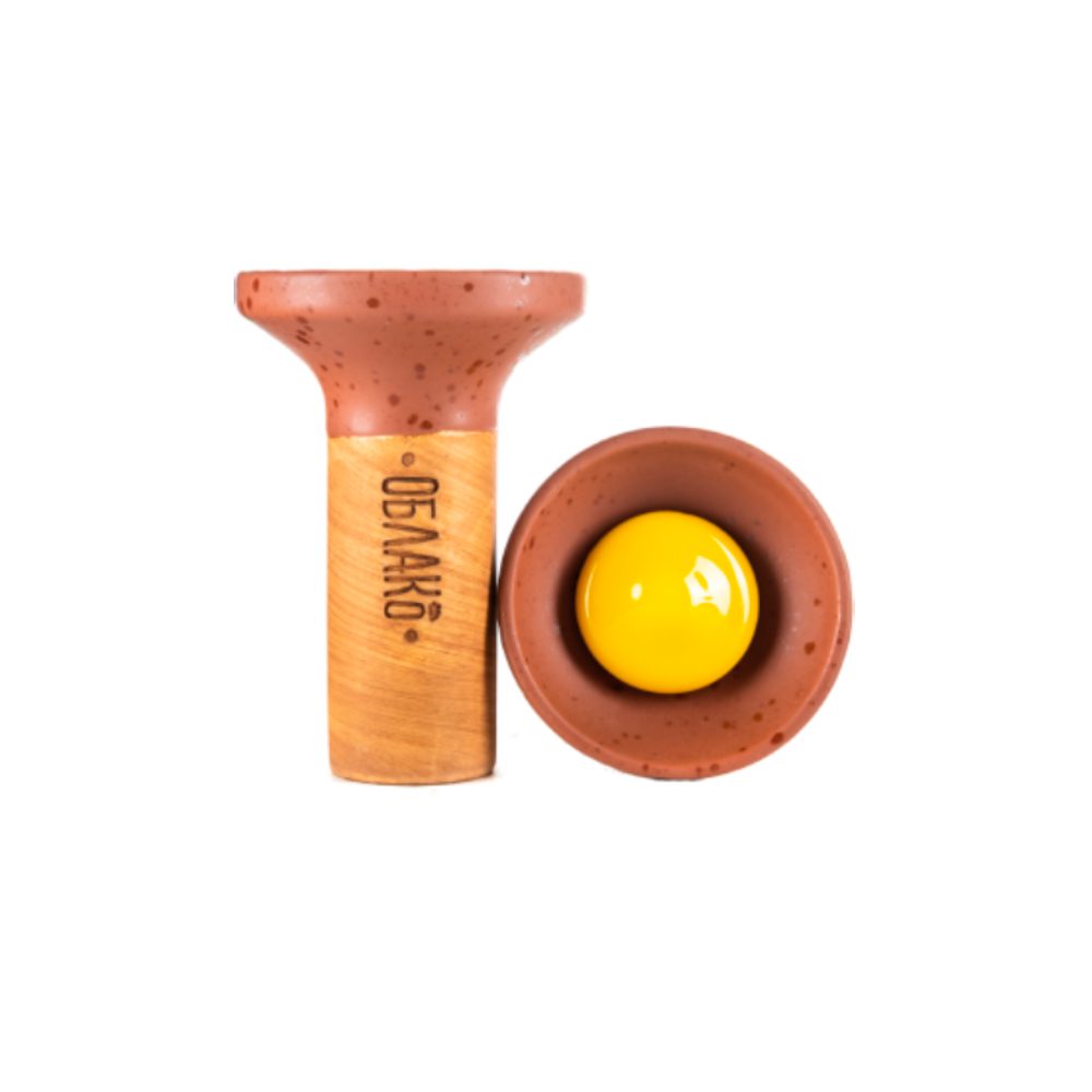 Облако Flow (розовый/кислотный) чаша для кальяна