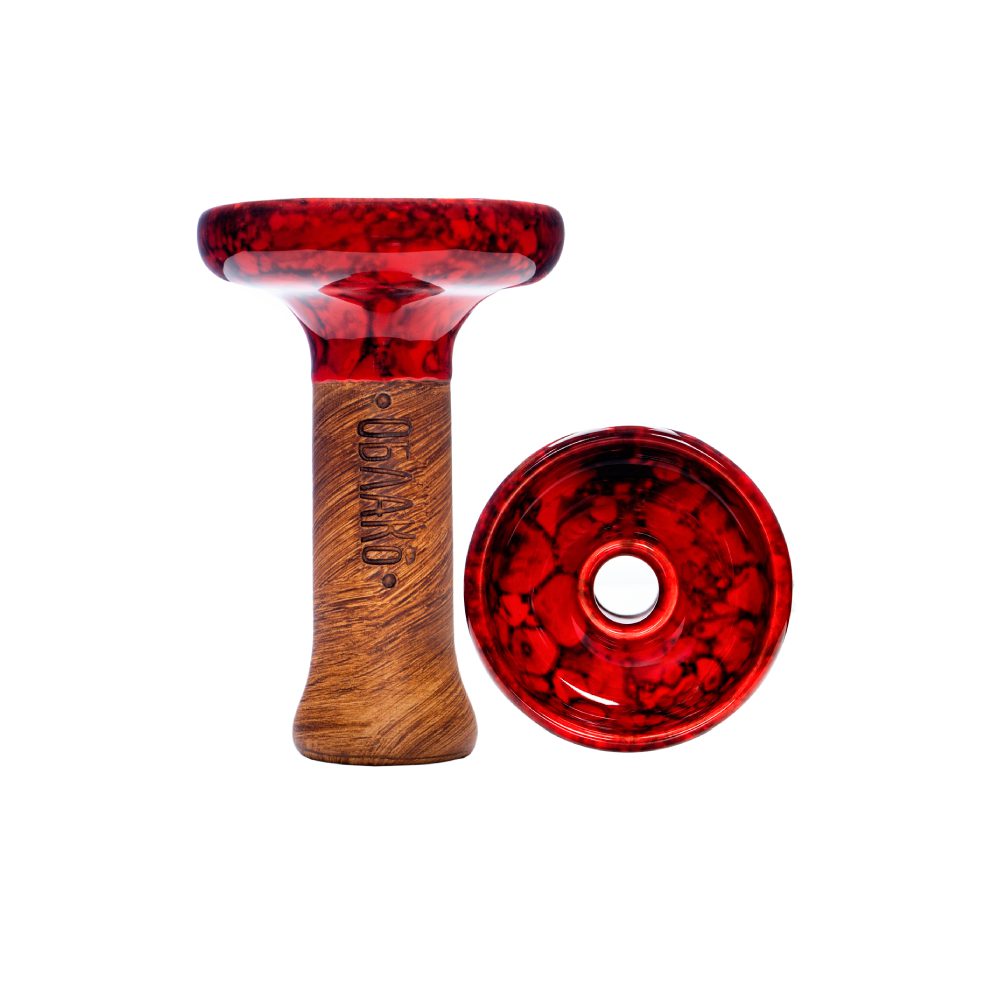 Облако Phunnel M Glaze Top (красно-черный мрамор) чаша для кальяна
