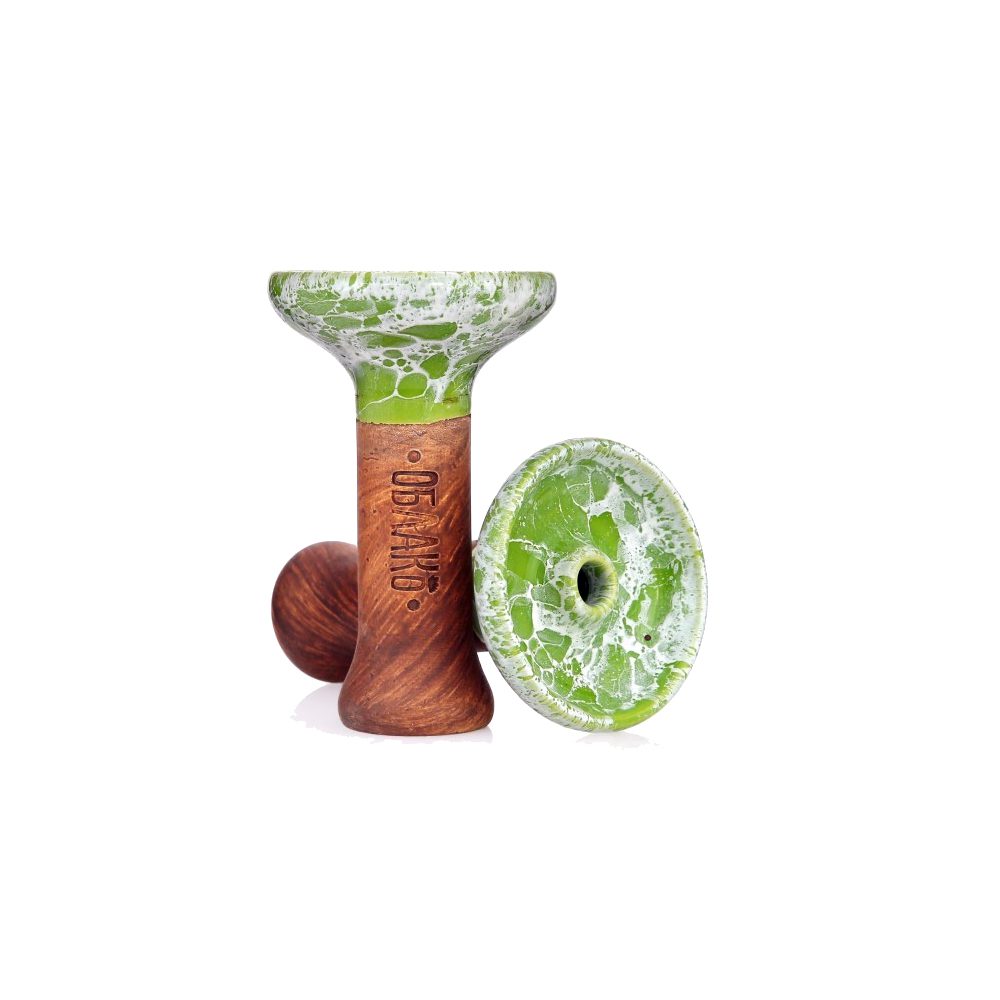 Облако Phunnel M Glaze Top (зеленый/белый мрамор) чаша для кальяна