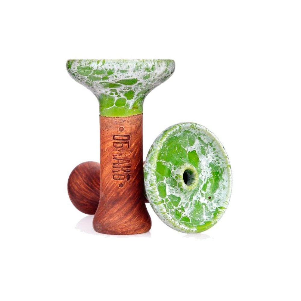 Облако Phunnel M Glaze Top (зеленый/белый мрамор) чаша для кальяна
