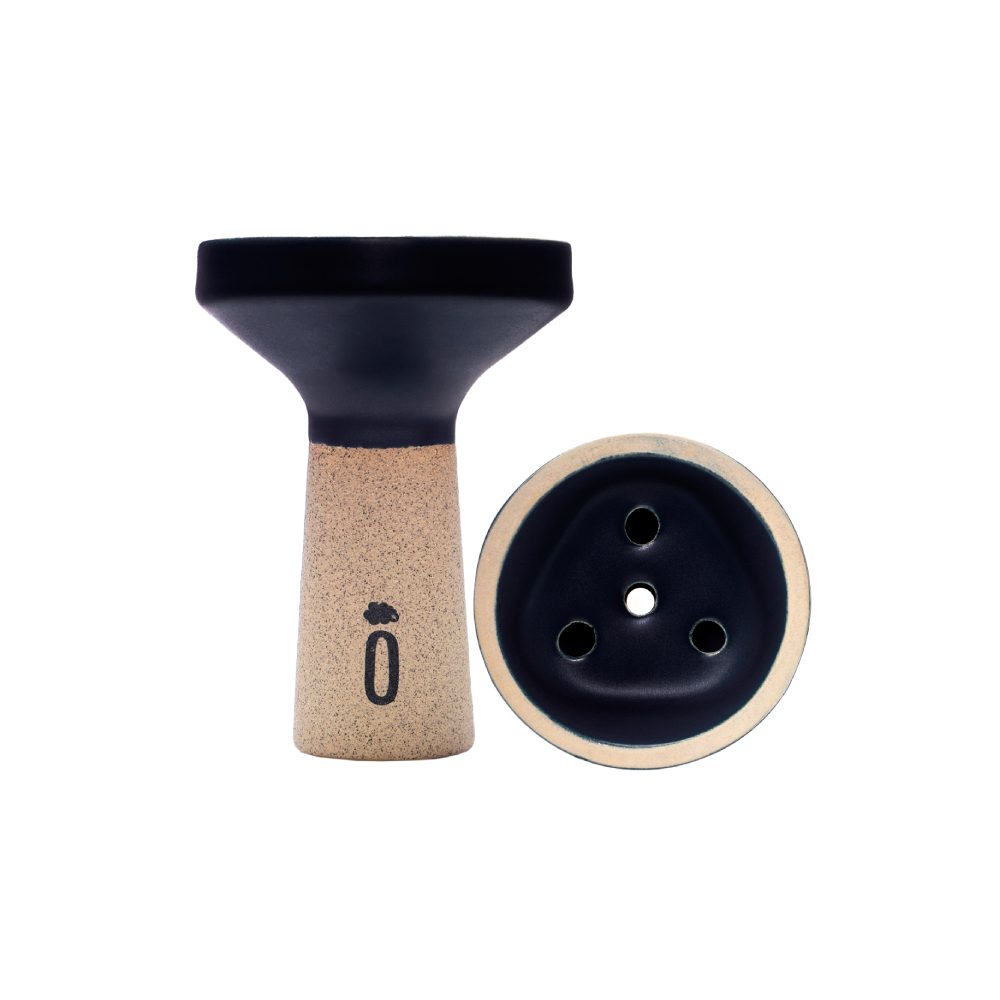 Облако Trio Black (черный/матовый) чаша для кальяна