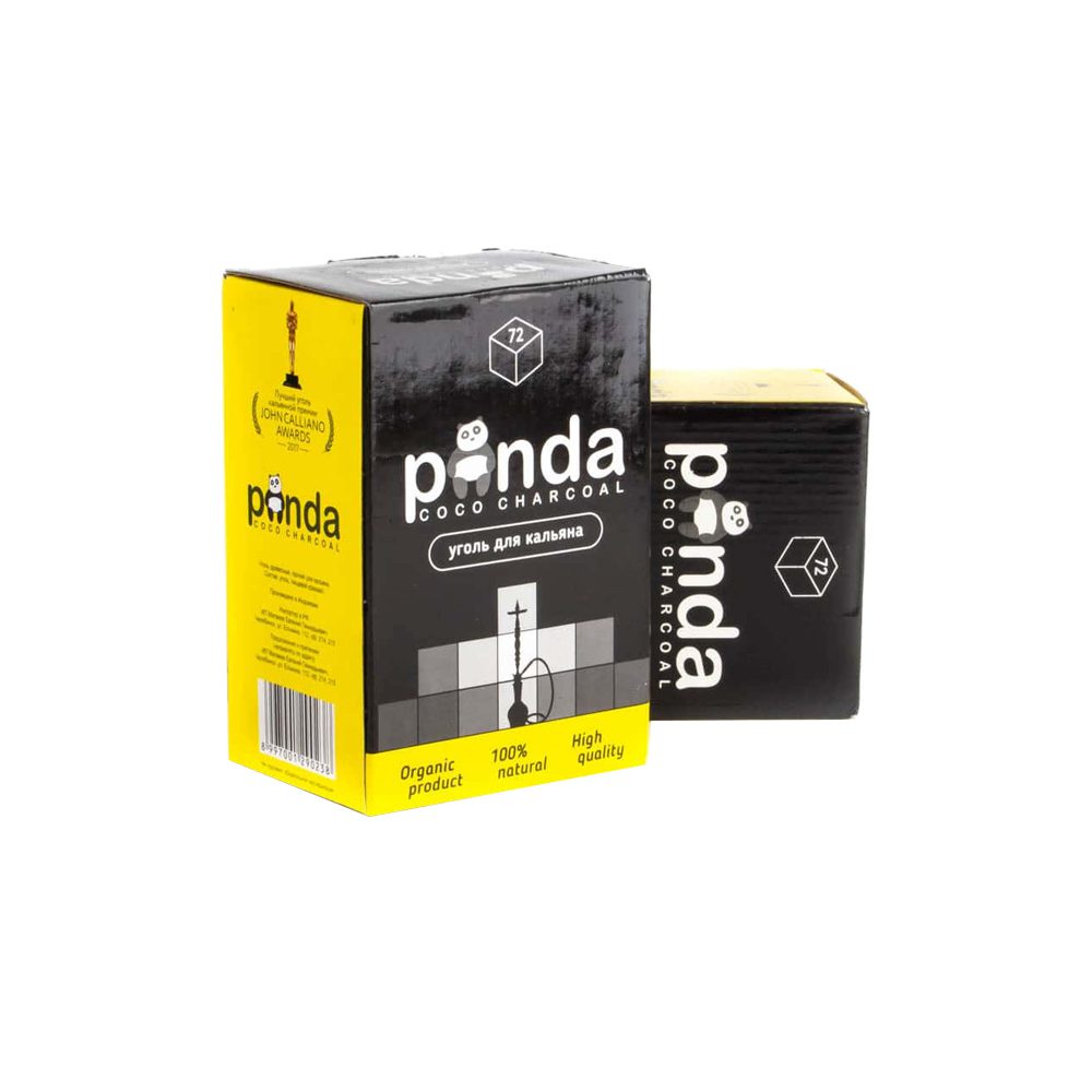Panda XL 25мм/72шт уголь для кальяна
