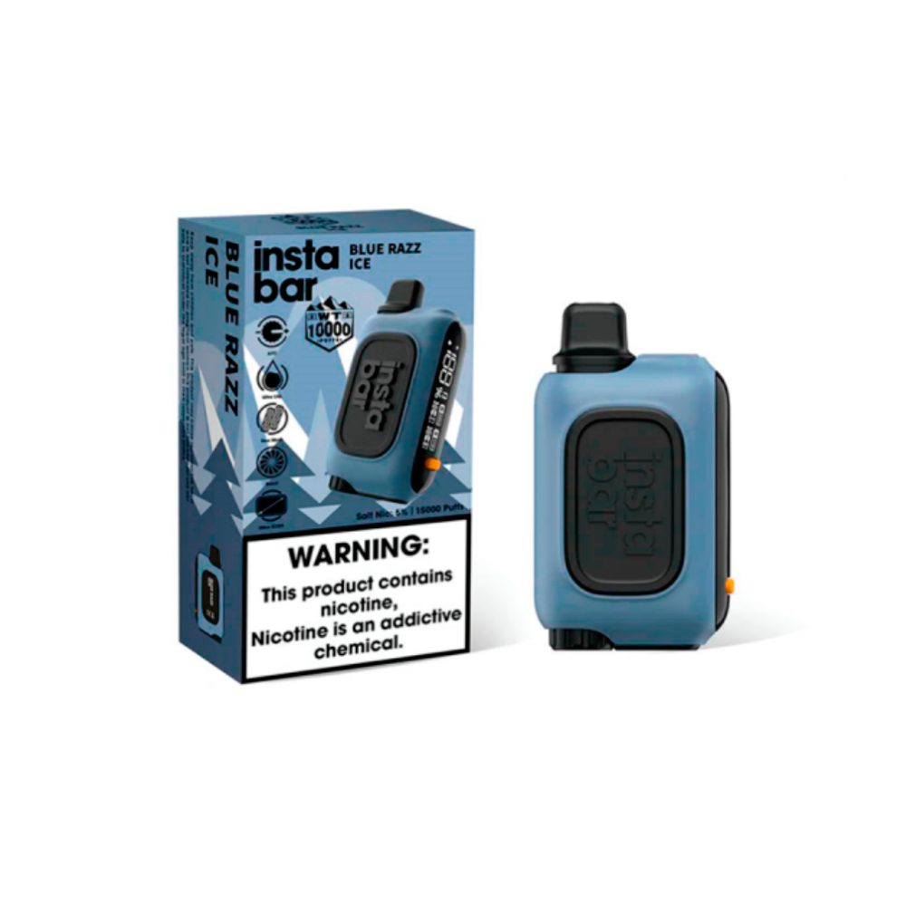 Instabar 15000 (голубая малина) M