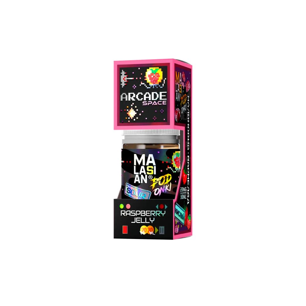 Podonki Malasian Arcade salt (raspberry/jelly) 20mg M