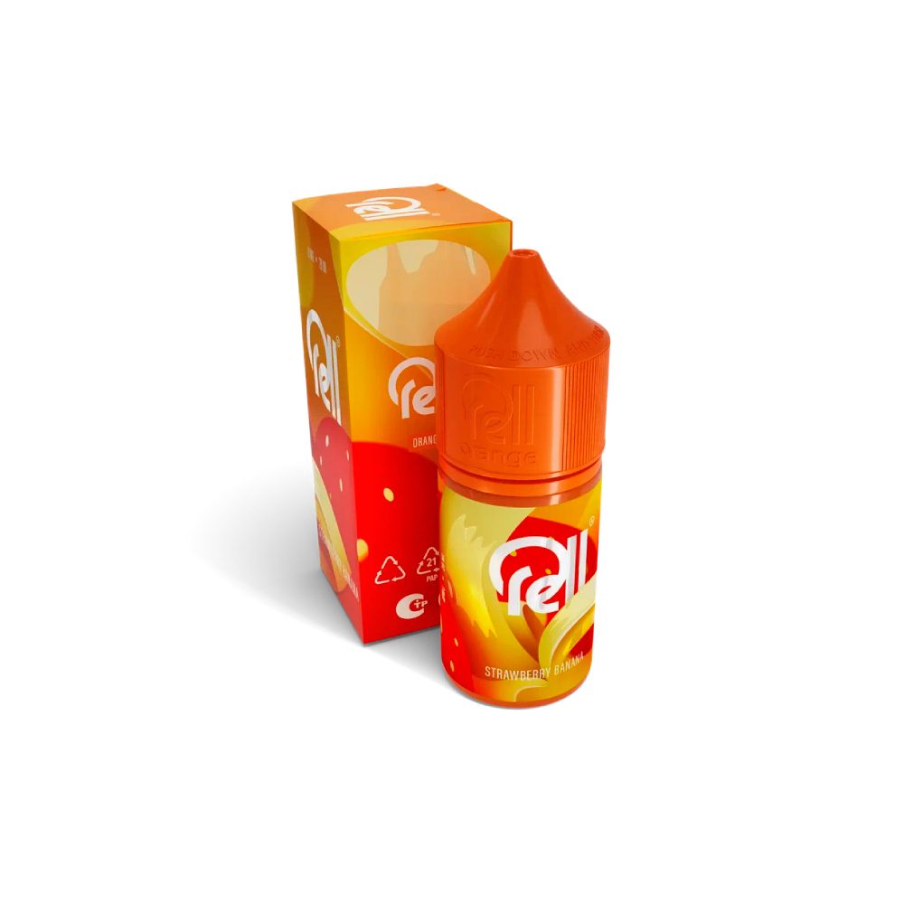 Rell Orange salt (strawberry/banana) 20mg M