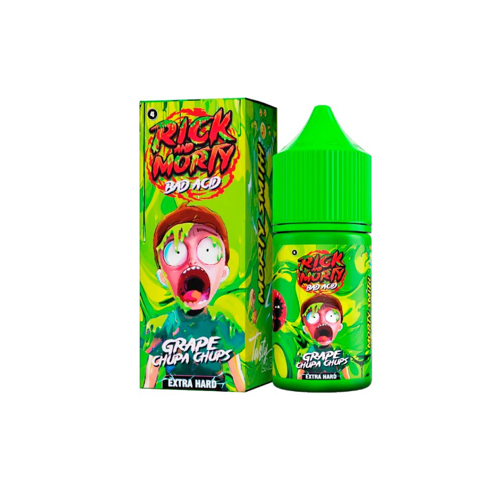 Rick and Morty Bad Acid salt (виноградный чупа-чупс) 20 hard M