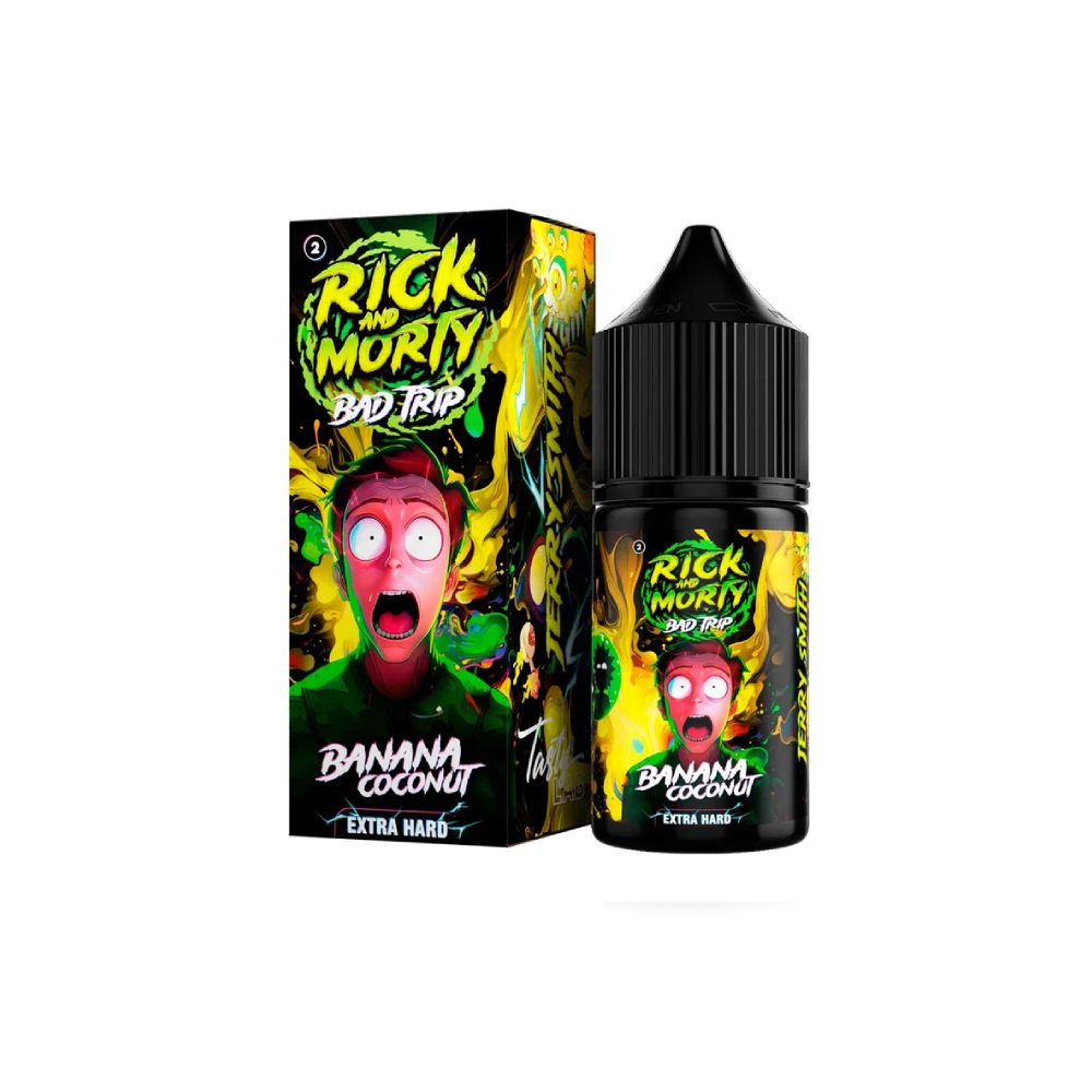 Rick and Morty Bad Trip salt (банан/кокос) 20 hard M