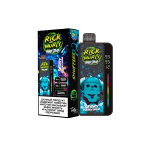 Rick and Morty Bad trip 25000 (berry/energy drink) M