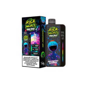 Rick and Morty Bad trip 25000 (blackberry worms) M