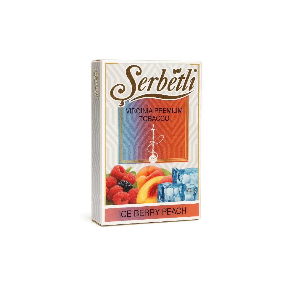 Serbetli 50гр (ice berry peach) табак для кальяна