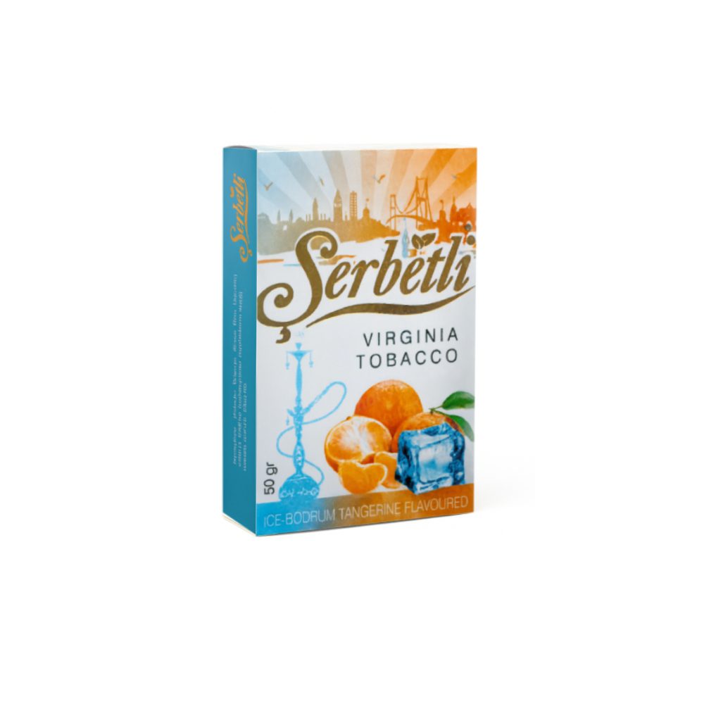 Serbetli 50гр (ice bodrum tangerine) табак для кальяна