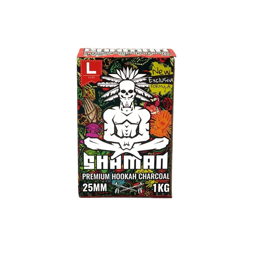 Shaman 25мм/72шт уголь для кальяна
