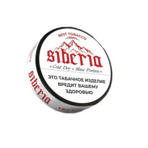 Жевательный табак Siberia Cold Dry Mini 10гр М