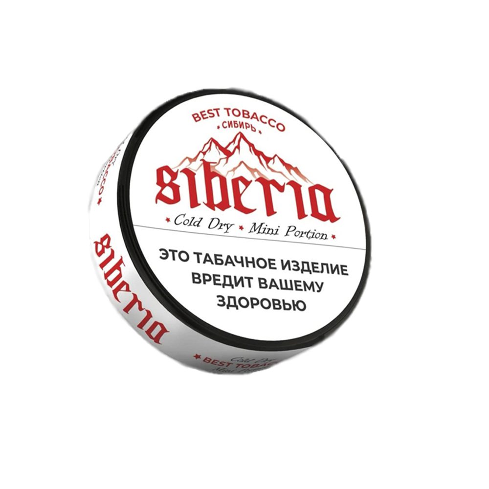 Жевательный табак Siberia Cold Dry Mini 10гр М