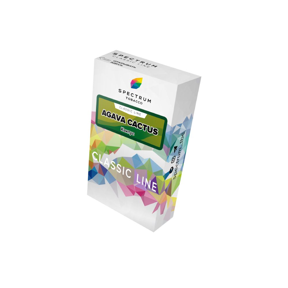 Spectrum 40гр (agava cactus) табак для кальяна