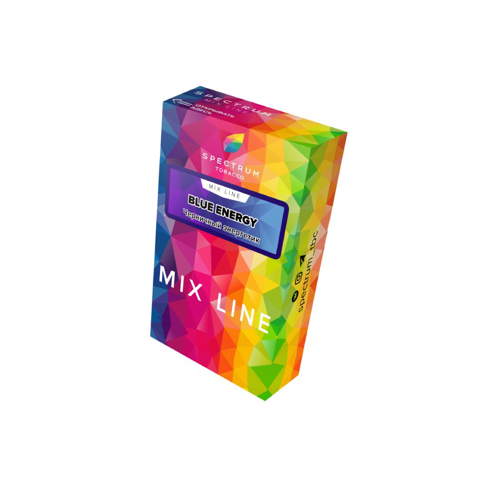 Spectrum 40гр (blue energy) табак для кальяна