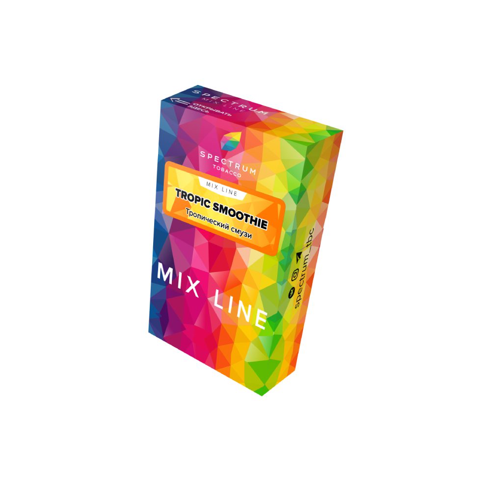 Spectrum 40гр (tropic smoothie) табак для кальяна