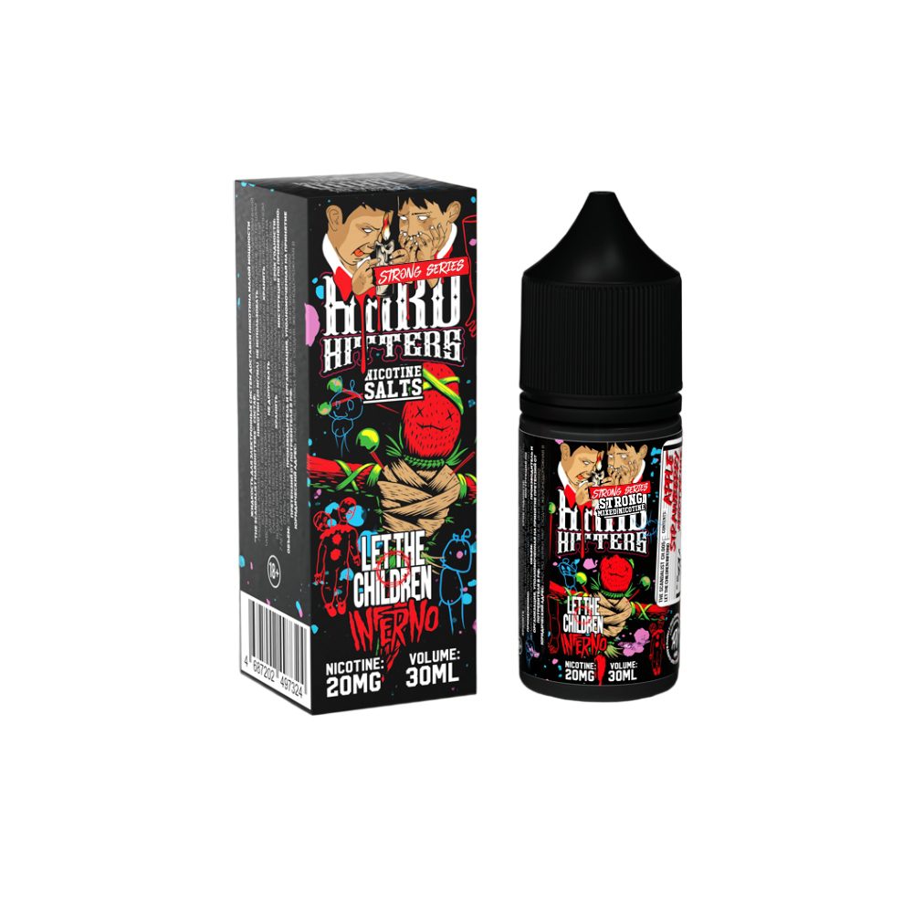 The Scandalist Hardhitters salt (apple/strawberry/nectarine) 20 hard M