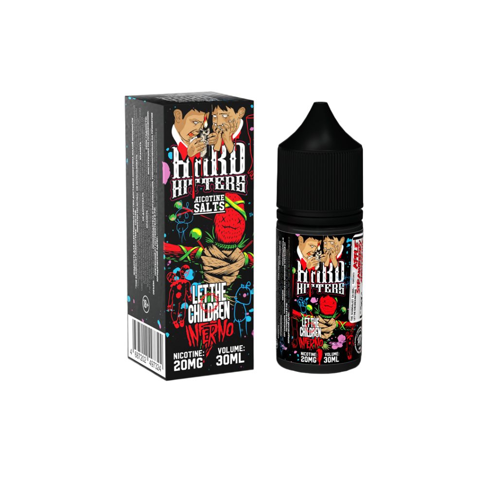 The Scandalist Hardhitters salt (apple/strawberry/nectarine) 20mg M